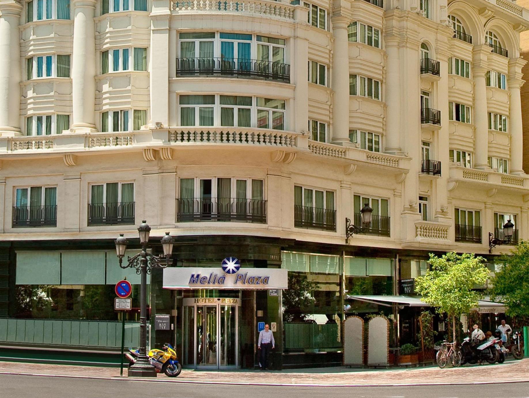 Melia Plaza Valencia Hotel Exterior foto